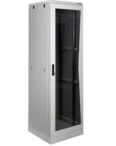 Комплект дверей передняя и задняя цельнометаллические для шкафа серии TFL 24U TLK (TFL-4-2460-MM-GY) в Симферополе Аксессуары для стоек и шкафов Pintop.ru