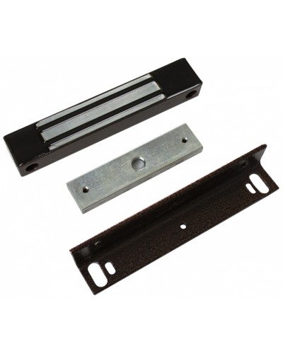 Замок электромагнитный влагозащищенный AccordTec ML-350N KB-2 с уголком (коричневый) в Симферополе Электромагнитные замки Pintop.ru