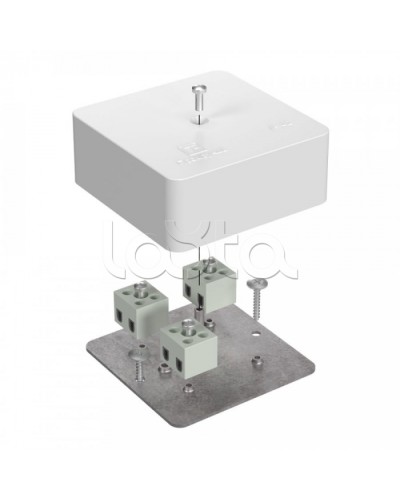 Коробка огнестойкая для кабель-канала 40-0450-FR2.5-6 Е15-Е60 (латунь) 75х75х30 Промрукав (40-0450-FR2.5-6-Е60) в Симферополе Распределительные коробки Pintop.ru