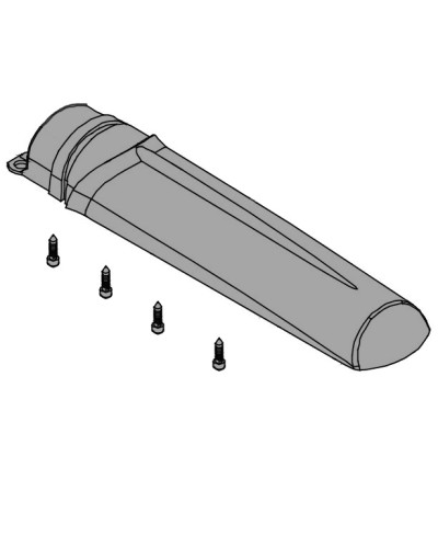 Крышка кожуха винта АХ302304, АХ3024, АХ402306, АХ412306 Came 119RID308 в Симферополе Запчасти для шлагбаумов и автоматики Pintop.ru