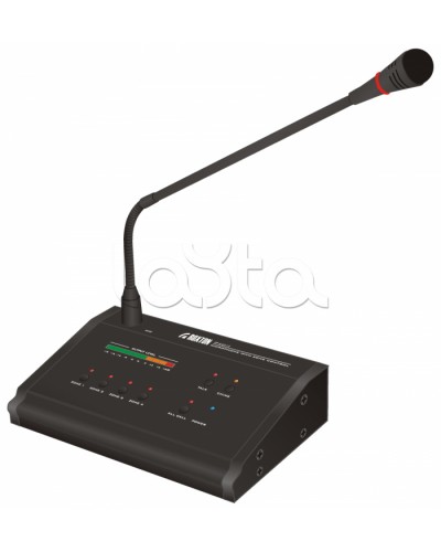 Микрофонная консоль ROXTON IP-A4012 в Симферополе Система оповещения и трансляции Roxton Pintop.ru