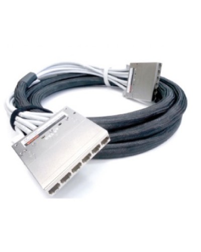 Претерминированная медная кабельная сборка Hyperline (PPTR-CT-CSS/C6S-D-CSS/C6S-LSZH-20M-GY) в Симферополе Патч-корды и пигтейлы Pintop.ru