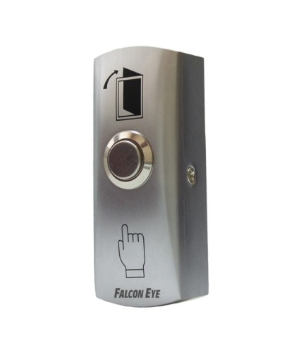 Кнопка выхода металлическая накладная Falcon Eye FE-EXIT в Симферополе Кнопки выхода Pintop.ru