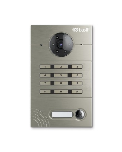Панель вызывная BAS-IP AV-01KD GREY в Симферополе Вызывные видеопанели малоабонентные Pintop.ru