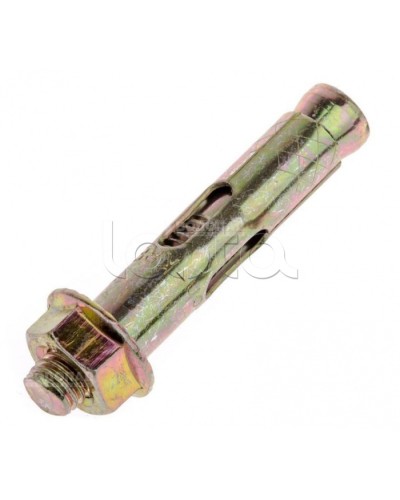 Анкерный болт с гайкой оцинкованный М8/10х95 (50 шт/уп) Промрукав (PR08.3672) в Симферополе Крепеж Pintop.ru