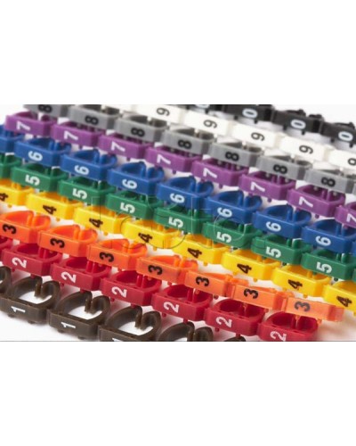 Маркеры (клипсы) на кабель, защелкивающиеся D 4-5.5мм, 0-9, 10 цветов (100 шт)Маркеры (клипсы) на кабель, защелкивающиеся D 4-5.5мм, 0-9, 10 цветов (100 шт) Hyperline (MA-55-R) в Симферополе Держатели, клипсы, скобы Pintop.ru