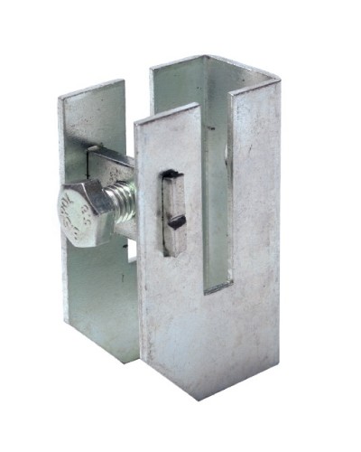 Скоба-держатель полосы с болтом DKC ND2312 в Симферополе Держатели, клипсы, скобы Pintop.ru