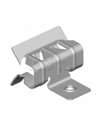 Зажим балочный 15-20 мм с отгибом и резьбой М6 Промрукав (PR08.5846) в Симферополе Аксессуары для лотков Pintop.ru