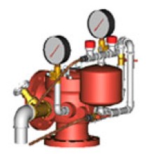 Узел управления спринклерный водозаполненный с клапаном КС «Класс» Спецавтоматика УУ-С150/1,6В-ВФ.О4 "Шалтан"
