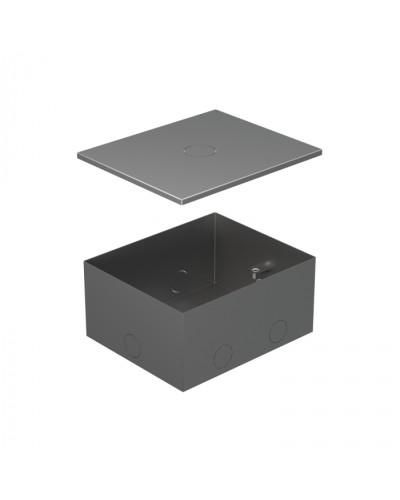 BOX/4 Металлическая коробка с крышкой для заливки в пол 159,6х133,6х75мм для люков 70040 Экопласт (70141) в Симферополе Системы лючков и колонн Pintop.ru