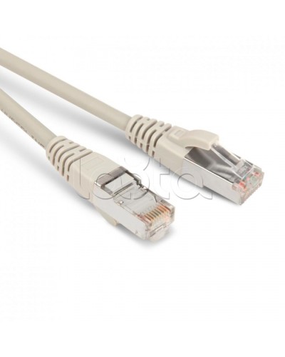 Патч-корд RJ45-RJ45, 4 пары, STP, кат.5е, LSZH (3м) Hyperline PC-LPM-STP-RJ45-RJ45-C5e-3M-LSZH-GY в Симферополе Патчкорды (медные) Pintop.ru
