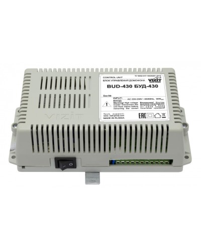 Блок управления Vizit БУД-430M в Симферополе Блоки управления многоабонентные Pintop.ru