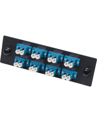 Панель адаптерная для кроссов LAN-FOBM с 8 симплексными адаптерами SC/APC LANMASTER LAN-APM-8xSC/APC в Симферополе Кроссы оптические Pintop.ru