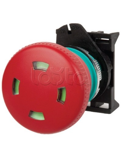 Кнопка аварийная грибовидная типа тяни-толкай с индикацией O 40 DKC ABHT1P4S в Симферополе Аксессуары для стоек и шкафов Pintop.ru