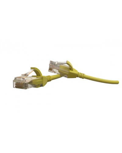 Патч-корд U/UTP Hyperline (PC-LPT-UTP-RJ45-RJ45-C6-3M-LSZH-YL) в Симферополе Патчкорды (медные) Pintop.ru