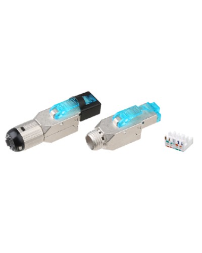 Разъем полевой оконцовки Hyperline PLUD-8P8C-S-C8-SH в Симферополе Коннекторы и разъемы Pintop.ru