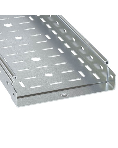 Лоток перф. 150х50 L 3000 толщ. 1,2 мм, горячеоцинкованный DKC (3526312HDZ) в Симферополе Кабельные лотки Pintop.ru