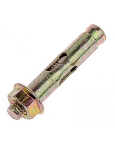 Анкерный болт с гайкой оцинкованный М6/8х120 (50 шт/уп) Промрукав (PR08.3059) в Симферополе Крепеж Pintop.ru