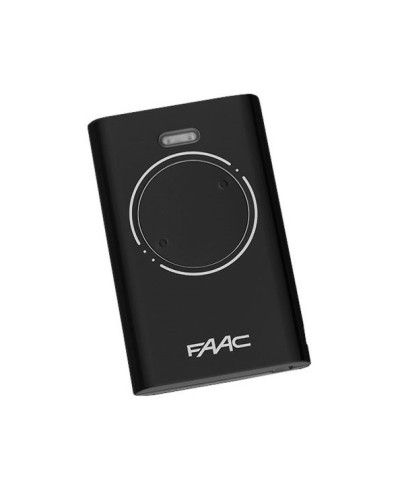 Брелок-передатчик 2-канальный Faac 7870071 (черный) в Симферополе Устройства радиоуправления для шлагбаумов и автоматики Pintop.ru