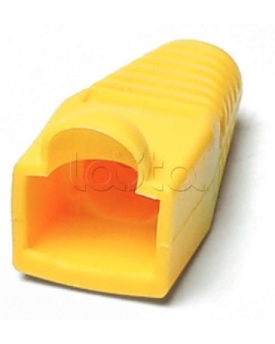 Колпачок изолирующий для разъемов RJ-45 желтый (10шт.) Hyperline BOOT-YL-10 в Симферополе Коннекторы Pintop.ru