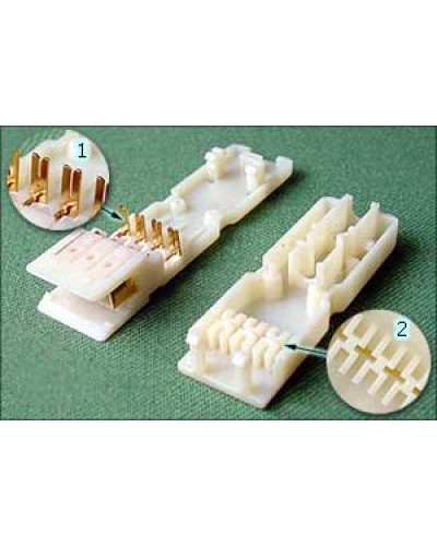 Вилка 2 пары 110 типа LANMASTER LAN-S110P2 в Симферополе Коннекторы Pintop.ru