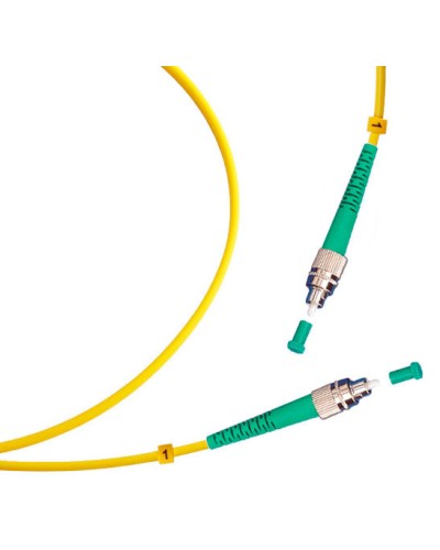 Шнур оптический simplex FC/APC-FC/APC 9/125 sm 7м LSZH Cabeus FOP(s)-9-FC/APC-FC/APC-7m в Симферополе Патч-корды оптические Pintop.ru