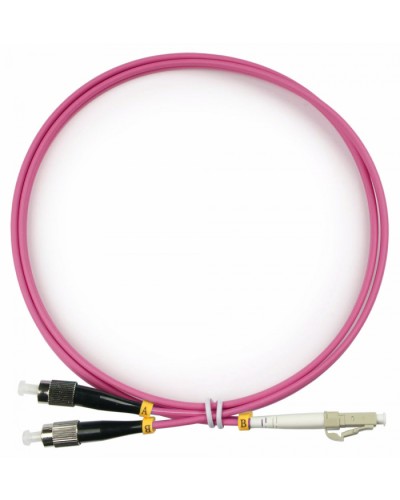 Шнур оптический duplex LC-FC 50/125 mm OM4 1,5м LSZH Cabeus FOP-50-OM4-LC-FC-1,5m в Симферополе Патч-корды оптические Pintop.ru