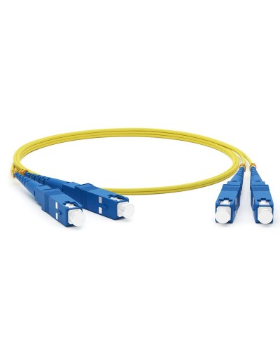 Патч-корд оптический соединительный (SM), 9/125 (OS2), SC/UPC-SC/UPC, (Duplex), LSZH, 1м 50-2011 в Симферополе Патч-корды оптические Pintop.ru