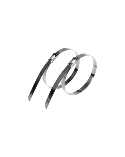 Стяжка кабельная стальная (304) 400x4,6мм (50 шт/уп) REXANT (07-0408) в Симферополе Стяжки-хомуты Pintop.ru