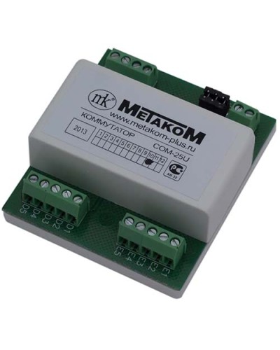 Коммутатор координатный Метаком СОМ-25U в Симферополе Блоки коммутации многоабонентные Pintop.ru