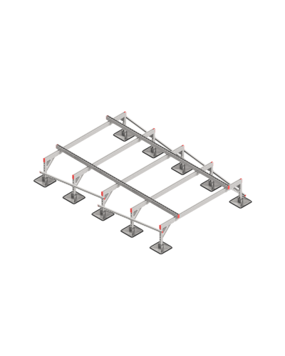 Опорная конструкция для установки оборудования TECHNORAPTOR STEELFOOT 2000х3000 тип 2 HD КМ-профиль (KM-TR-STF-SSEI-2000-3000-2 HD) в Симферополе Системы видеонаблюдения Pintop.ru
