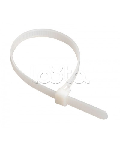 Стяжка 150x2,5 мм нейлоновая, белая IEK (UHH31-D025-150-100) в Симферополе Стяжки-хомуты Pintop.ru