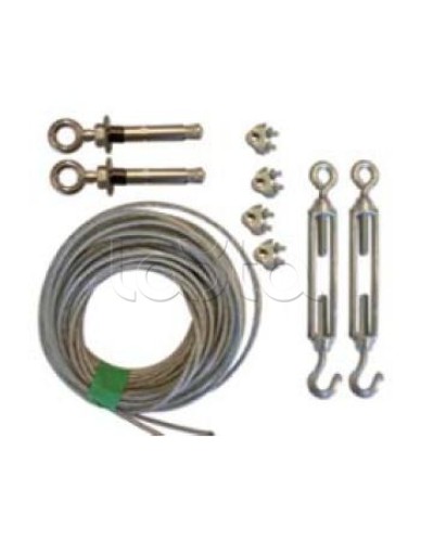 Комплект креплений и растяжек для установки башен серии PT в условиях сильных ветров Optex PT4R в Симферополе Кронштейны и планки для извещателей Pintop.ru