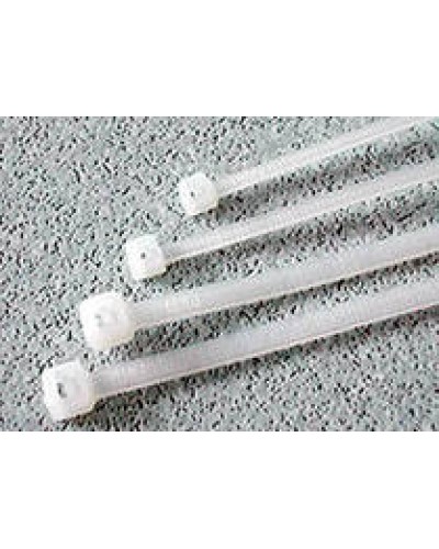 Хомут-стяжка нейлоновый, неоткрывающийся, 200х3.6 мм, белые Hyperline GT-200IC (100 шт/уп) в Симферополе Стяжки-хомуты Pintop.ru