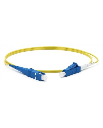 Патч-корд волоконно-оптический Hyperline FC-S2-9-LC/UR-SC/UR-H-2M-LSZH-YL в Симферополе Патч-корды оптические Pintop.ru