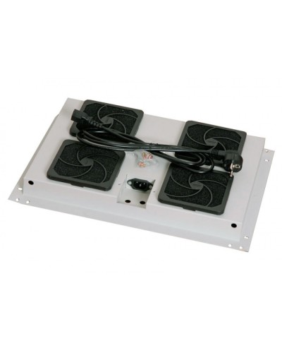 Панель вентиляционная с 4 вентиляторами Cabeus (TRAY-60) в Симферополе Вентиляторные модули Pintop.ru