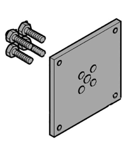 Фланец крепления стрелы шлагбаума 0,15*0,15 Came 119RIG169 в Симферополе Запчасти для шлагбаумов и автоматики Pintop.ru