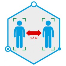 ПО TRASSIR Social Distance Detector