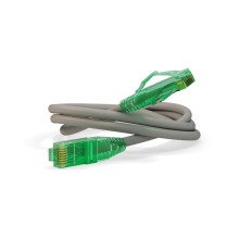 Патч-корд U/UTP Hyperline PC-LPM-UTP-RJ45-RJ45-C6a-2M-LSZH-GY