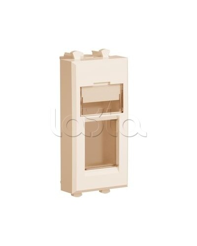 Адаптер для Keystone Ванильная дымка Avanti, 1 мод DKC 4405201 в Симферополе Аксессуары для стоек и шкафов Pintop.ru