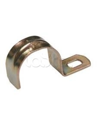 Скоба металлическая однолапковая d14-15 IEK CMAT10-14-100 в Симферополе Держатели, клипсы, скобы Pintop.ru