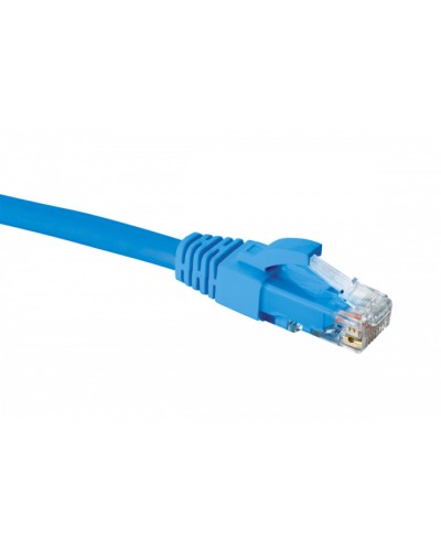 Шнур коммутационный 2хRJ45 U/UTP кат.5e (1 м) Eurolan (21D-U5-01BU) в Симферополе Патчкорды (медные) Pintop.ru