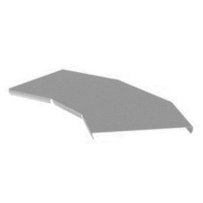 Крышка угла горизонтального 45° 500х15 (1,0) для лестничного лотка ПожТехКабель (650-444)