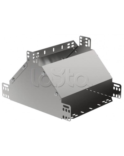 ESCA Ответвитель Т-обр. верт. вверх 100х500мм IEK (CLM50D-OVV-100-500) в Симферополе Аксессуары для лотков Pintop.ru