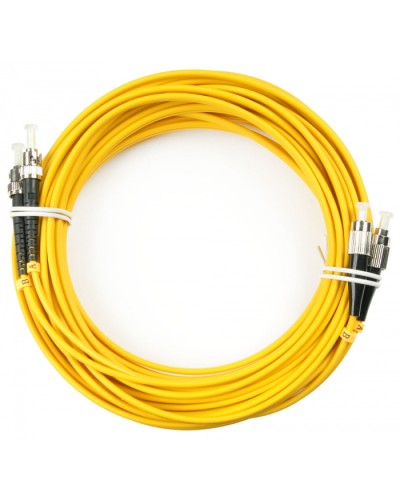 Шнур оптический duplex FC-ST 9/125 sm 20м LSZH Cabeus FOP(d)-9-FC-ST-20m в Симферополе Патч-корды оптические Pintop.ru