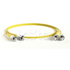 Патч-корд волоконно-оптический Hyperline FC-D2-9-ST/UR-ST/UR-H-3M-LSZH-YL