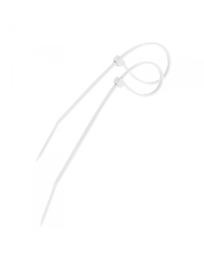 Стяжка 150х3 мм нейлоновая белый (100шт/уп) PROCONNECT 57-0150 в Симферополе Стяжки-хомуты Pintop.ru