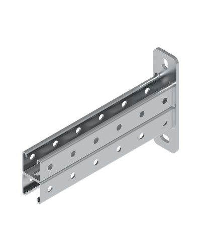 Консоль STRUT двойная КССД-41х41х550 (2,5мм) Промрукав (PR08.22766) в Симферополе Аксессуары для лотков Pintop.ru