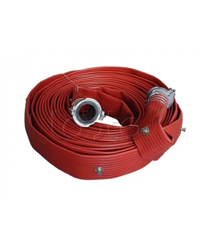 Магнито-Контакт Рукав пожарный перфорированный с дюзами РПМ(Д)-65-1,6-ИМ-УХЛ1 с головками ГР-65 ал, для создания водяных завес в Симферополе Пожарные рукава Pintop.ru