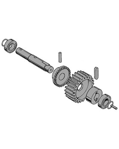 Вал в сборе C-BY Came 119RIC031 в Симферополе Запчасти для шлагбаумов и автоматики Pintop.ru